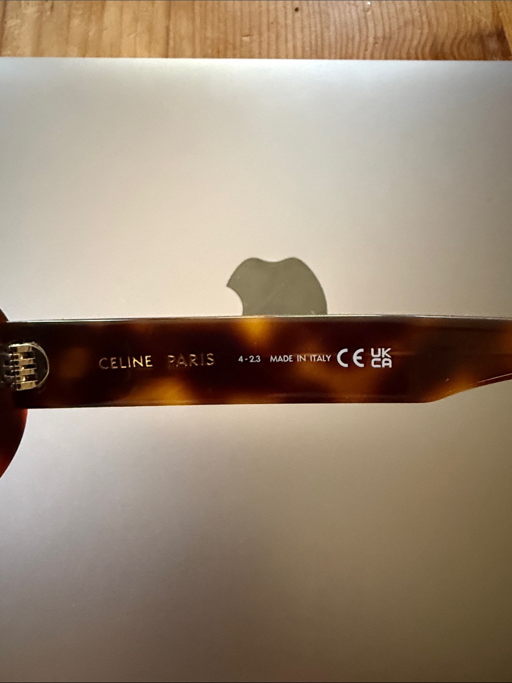 Celine Tortoise Shell Sunglasses - Picture 7 of 7